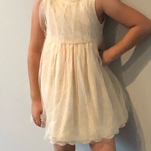 Mae Li Rose cream dress. 5/6.